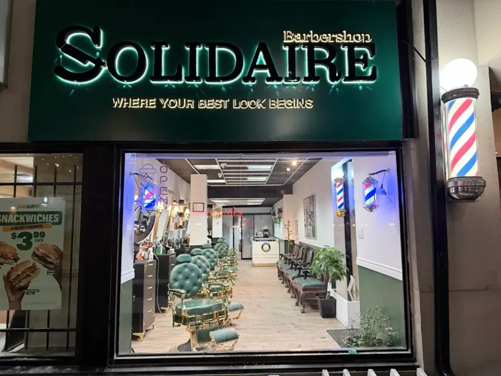 Solidaire Barbershop — Barber shop in Toronto
